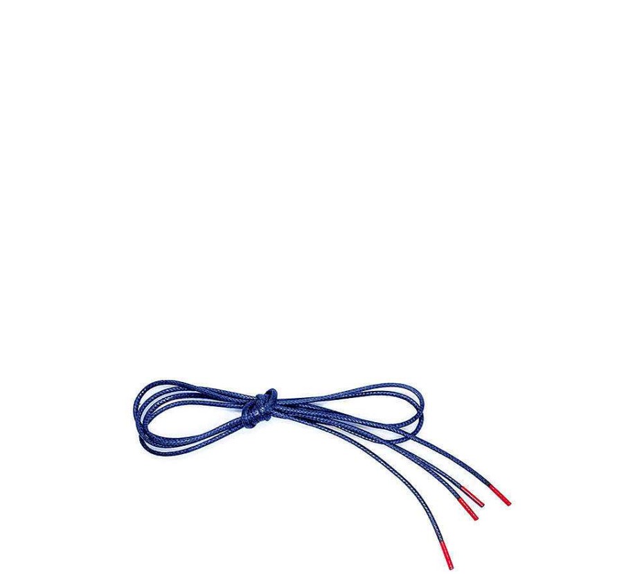 Men Duckfeet | Think! Shoelace With Red Ends - Blue